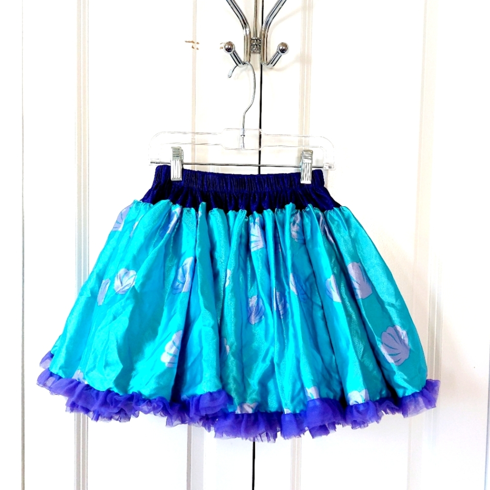 Little Mermaid Disney Tutu Couture size 10/12 youth‎ girls Halloween Costume
